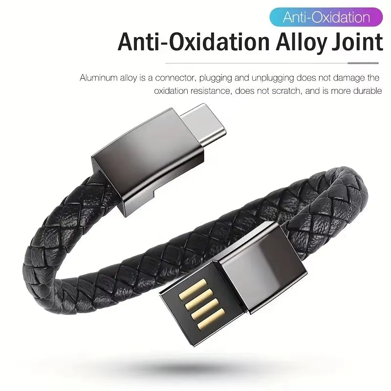 USB Charging Bracelet Cable